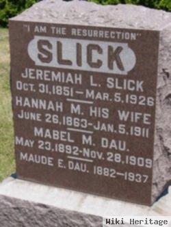 Mary Mabel Slick Slick
