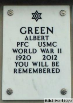 Pfc Albert Green