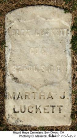 Martha Jane Luckett