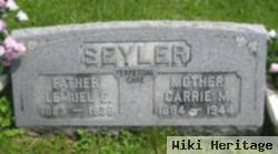 Carrie M Seyler