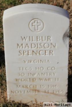 Wilbur Madison Spencer