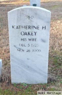 Katherine Marie "kay" Hennigan Oakey