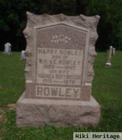 Henry "harry" Rowley