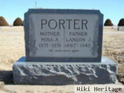 Mina Agnes Hoff Porter