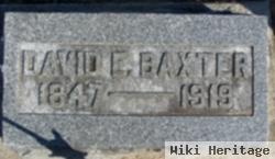 David E. Baxter