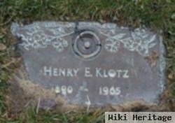 Henry E. Klotz