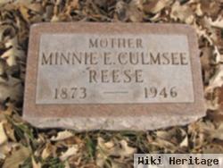 Minnie E. Reese