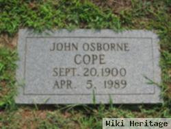 John Osborne Cope, Sr