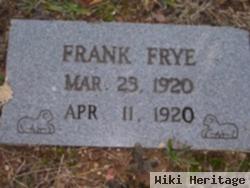 Frank James Frye