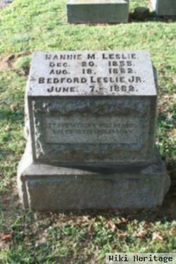 Nannie M. Buford Leslie