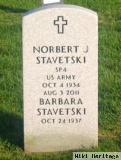 Norbert J Stavetski