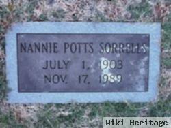 Nannie Belle Potts Sorrells