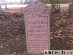 Charity L. "chattie" Oxendine Lowry