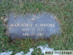 Marjorie E. Butz Moore