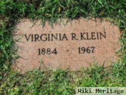 Virginia R. Klein