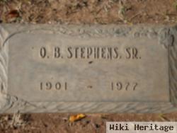 O B Stephens, Sr