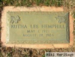 Rutha Lee Cagle Hemphill