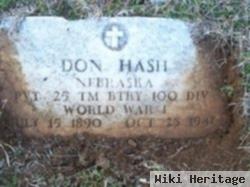 Pvt Don Hash