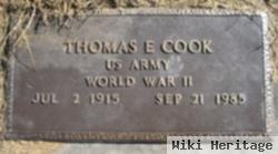 Thomas E Cook