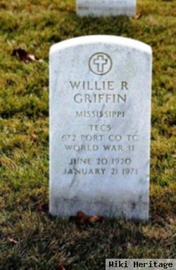 Willie R Griffin