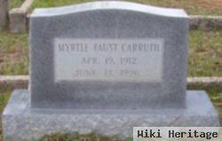 Myrtle Faust Carruth