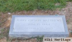 Jerry Gipson Matthews