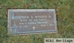 Stephen E Winder, Jr