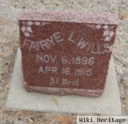 Fairye Leona Wills