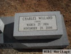 Charles Willard "chock" Bracken