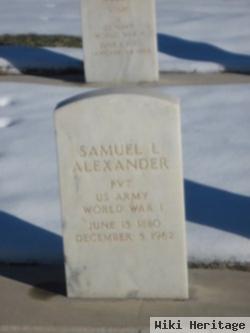 Samuel L Alexander