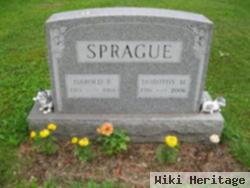 Harold Frank Sprague