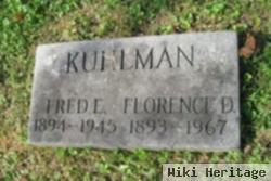 Fred Eugene Kuhlman