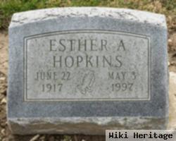 Esther A. Hager Hopkins