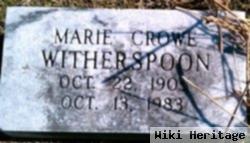 Marie Crowe Witherspoon