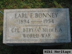 Earl F Bonney