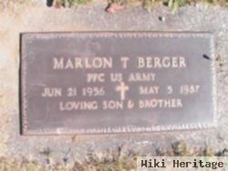 Pfc Marlon T Berger