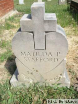 Matilda P Stafford