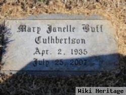 Mary Janelle Buff Cuthbertson