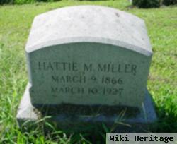 Hattie M Miller