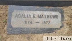 Adalia E Mathews