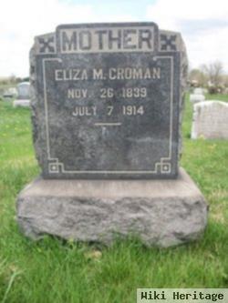 Eliza M Croman