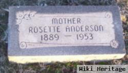 Rosette Anderson