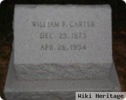 William F Carter