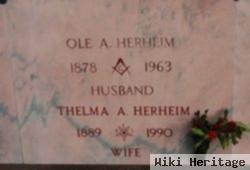 Thelma A Herheim