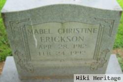 Mabel Christine Erickson