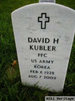 Pfc David Henry Kubler