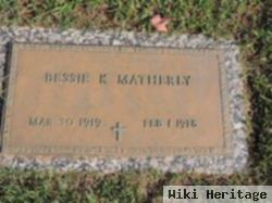 Bessie Kirk Matherly