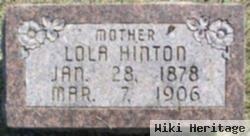 Lola B. Reffett Hinton