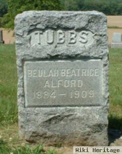 Beulah Beatrice Alford Tubbs