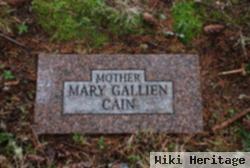 Mary E Criswick Gallein Cain